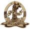 Printtoo Wood Engraved New York King Kong Fridge Magnet Souvenir Gift