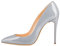 EDEFS Damen Stiletto High Heels Spitze Zehen Pumps Grau Größe EU38