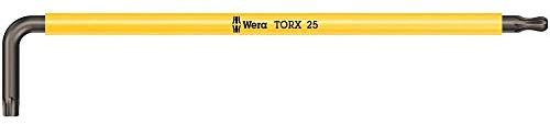 Wera 05024486001 967 Spkxl TORX Winkelschlüssel, lang, TX 25
