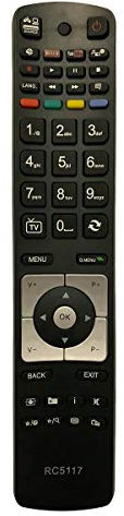 Aurabeam Telecomando Sostitutivo TV per Sharp Telefunken XF48B400 televisione