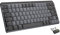 Logitech MX Mechanical Mini Tastiera Retroilluminata Wireless, Bluetooth, USB-C, Layout QWERTY US Intl, Grigio