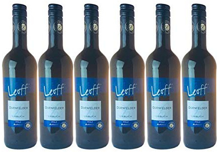 Rotwein Pfalz Dornfelder Leoff lieblich (6 x 0,75L)