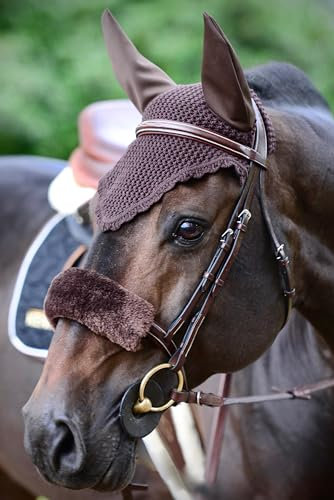Kentucky Horsewear Standard Fliegenohren, Größe:WB, Farbe:braun