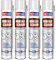 KM Trade Montageschaum mit Aussprührohr - PU-Bauschaum für Montage, Isolierung, Abdichtung, Innen & außen - 4 x 750 ml