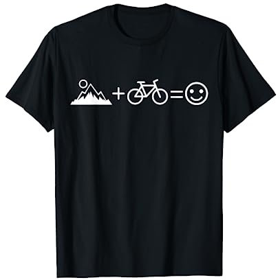 Divertente maglietta MOUNTAINBIKE regalo bicicletta per Maglietta