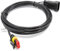 vhbw Niederspannungs-Kabel kompatibel mit Gardena Smart Sileno Set, Sileno+ Set Mähroboter - Transformator Kabel, 3m