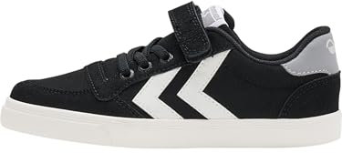 hummel Slimmer Stadil Low JR Sneaker, Black, 26 EU