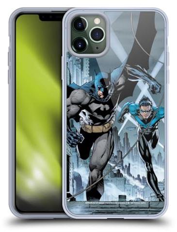 Head Case Designs Officially Licensed Batman DC Comics #615 Nightwing Cover Hush Gel Case [Military Grade Protection] Compatible With Apple iPhone 11 Pro Max
