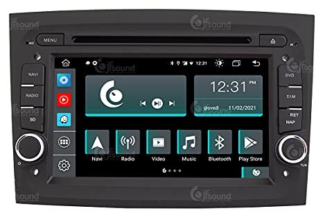 Personalisiertes Autoradio für FIAT Doblò Android GPS Bluetooth WiFi USB DAB+ Touchscreen 7 8core Carplay AndroidAuto