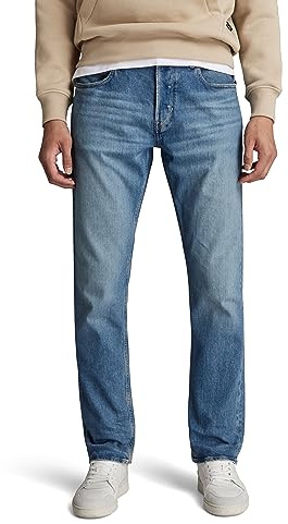 G-Star Homme Jean Mosa Straight, Bleu (faded blue pool D23692-D503-G121), 27W / 32L