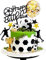 Tortendeko Fussball, Tortenaufleger Deko Kinder Torte Kuchendeko Fussball , Figuren Cake Topper für Junge Geburtstag Party