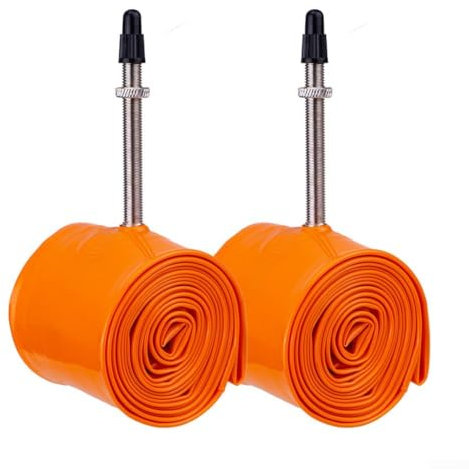 Vilgftyiet Ultraleichte Schläuche, 700C Gravel Bike, Innenschlauch aus TPU-Material für Rennräder 700 x 32C, 35C, 37C, 38C, 40C, 45C Reifen (2 Stück mit 2 Hebel)