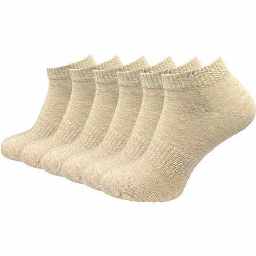 GAWILO Sportsocken ohne Naht (6 Paar) | Kurze Socken für Damen und Herren | Dank Rippschaft kein Verrutschen und kein Faltenwurf
