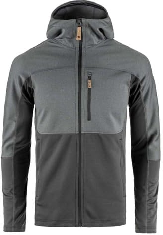 Fjällräven Herren Abisko Trail Fleece M Sweatshirt, Iron Grey-Grey, L