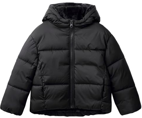 United Colors of Benetton Jacke, Schwarz, 140 cm