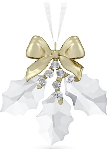 SWAROVSKI Ornamento foglie di agrifoglio