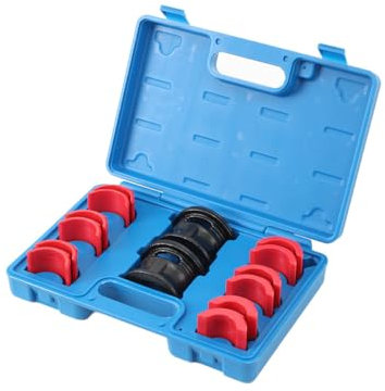 Cozyel 14 Pcs/Set Universal Motorcycle Fork Seal Driver Tool Kit, Motorbike Bicycles Fork Sealed Driver Installer Set 35mm 36mm 40mm 41mm 42mm 43mm 45mm 46mm 47mm 48mm 49mm 50mm