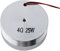 Cocoarm Bass Shaker Resonance, 50MM 2 Pouces Haut-Parleur de Résonance Toutes Fréquences Haut-Parleur de Résonance Vibration Ronde pour équipement Lecture Sonore et Sound Expand (4Ω 25W)