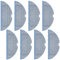 Lot de 8 chiffons de rechange pour robot aspirateur Roborock S8/S8+ S7/S7+/ S7 MaxV Ultra/S7 MaxV/S7 Pro Ultra/T7/T7plus, serpillères de rechange