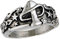 VALICLUD 1 Stück Pilzsternring vintage rings handschmuck Anzugring für freundinen Kostümring Stapel Aufkleber Knöchel Ringe Scharnier Pop Modering Mann Fingerring Legierung Silver