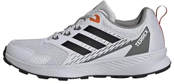 adidas Unisex Kinder Terrex Tracefinder Trail Running Junior Shoes, Dash Grey/Semi Impact Orange/Ch Solid Grey, 39 1/3 EU