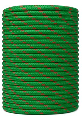 Polypropylenseil 2 –16mm - 25–100 m - Seil - Outdoor - Flechtleine - Campingseil - Leine - Schnur - Kunststoffseil - Reißfest - Allzweckseil für Festmacher - Boot - Geflochtenes Seil (25, 14mm)