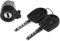 pour VW pour berline pour Coccinelle pour Golf 3B0905855C Cylindre de Serrure d'allumage avec 2 clés Ensemble de loquet de Porte de Voiture
