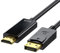 Itkcozcg Cavo connettore adattatore da DisplayPort a HDMI compatibile 4K/1080P per desktop laptop PC Monitor proiettore proiettore proiettore