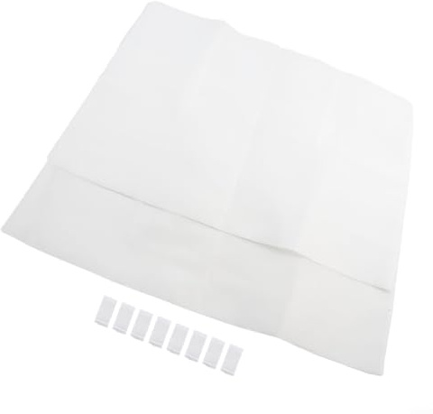 Shophubio Fettfilter für Dunstabzugshaube, flammhemmender Vliesstoff, 46 x 32 cm, zuschneidbar, für Dunstabzugshauben