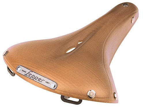 Lepper Unisex Fahrradsattel Tourer Authentic Line, Natur, TourerAuthenticLine