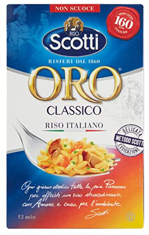 6x Riso scotti selezione ORO Classico 1kg italienisch reis Parboiled