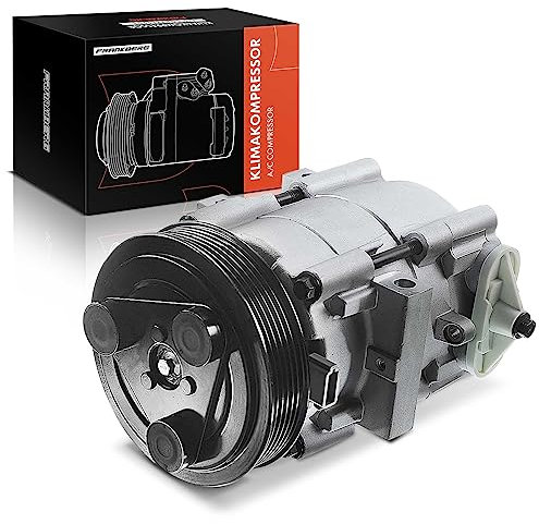 Frankberg Compresor de aire acondicionado con embrague Diesel Compatible con Mondeo I GBP Mondeo II BAP Mondeo III B5Y Transit Bus FB FC FD FS FZ Replace# 16BYU19D629AAincl. aceite premezclado