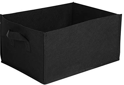 DEWIN Sacchetti per Piante da Giardino, Piantagione di Fragole di Verdure Coltivazione di Contenitori Fioriera per Vivaio con Manici Set (S 40 * 30 * 20 cm)