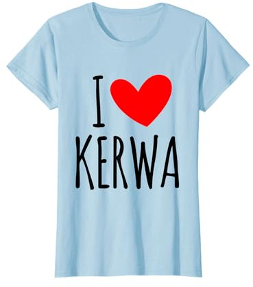 I love Kerwa - Volksfest Rummel Kirbe Volksfest Jahrmarkt T-Shirt
