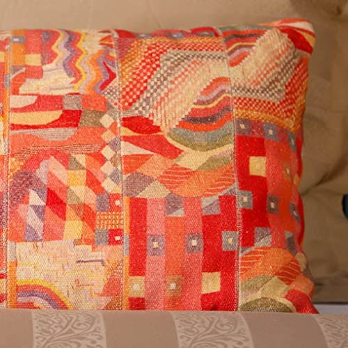 Mandala Life ART Moderner Kissenbezug - 60x40cm - 100% Baumwolle - Digitaldruck - Boho Chic Kissen für Schlafzimmer und Sofa