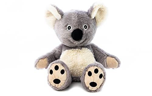 Habibi Premium Wärmekissen/Stofftier f. Kinder u. Erwachsene - 1956 Koala Bär, herausnehmbare Hirsefüllung - Wärmekuscheltier zum Erwärmen in der Mikrowelle/Backofen, ideal auch für Babys