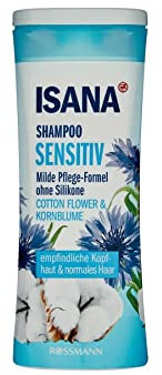Isana Cotton and Blue Johanniskraut Shampoo 300ml