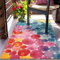 TALETA Outdoor Teppich klein, Bunter Tepich für Balkon, Outdoorteppich, Outdoor Carpet, Teppisch Terrasse, Groß: 80 x 150 cm