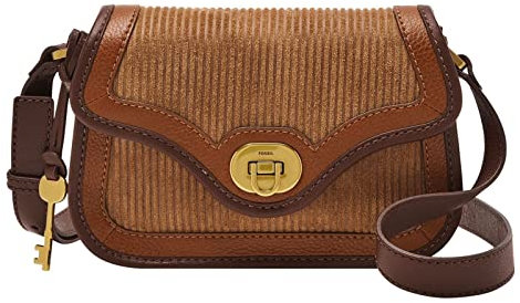 Fossil Tasche für Frauen Heritage, Leder/Polyurethan Crossbody Multi L 21.6 cm, B 5.1 cm, H 14 cm ZB1817249