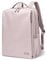 Sac à Dos élégant Pour Ordinateur Portable Pour Femme, Approuvé Par Les Compagnies Aériennes, Voyage, Travail, école, Sac à Dos Décontracté Pour Ordinateur Portable de 15,6 Pouces (Gris Rose)