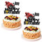 Motorrad Tortendeko, 2 Stück Kinder Happy Birthday Tortendeko, Glitzernd Geburtstag Deko, Sport Thema Kuchen Deko, Cartoon Tortendeko Geburtstag, Motorrad Party Deko für Jungen Männer Babyparty Deko