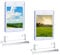 2 Stück 35PT Magnetic Card Holder Clear Stands, Magnetischer Kartenhalter, Transparent Karten Halter,UV-Schutz Kartenhüllen Schutzhüllen für Sammel-Karten, Magic, Sportkarten, Baseball, Fußball