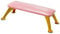 Harilla Hand Rest for Nails Professional Manicure Tool PU Leather Nail Arm Rest Non Slip Nail Table Mat Nail Pillow Cushion Nail Desk Manicure Hand Rest for Women Nails, pink with gold leg