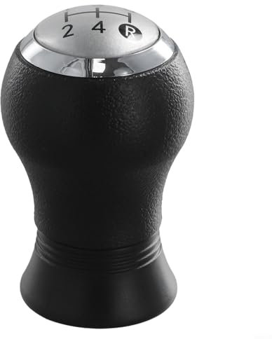 HEIBTENY Pomo de palanca de cambios de 5 velocidades para Toyota para Yaris 2005 – 2010 para Auris 2007-2008, color negro