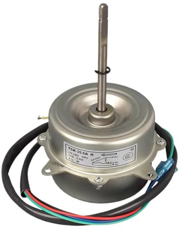 HEXEH Adecuado for Motor de Aire Acondicionado YDK-35-6 Motor de Ventilador Ventilador de Unidad Exterior YDK-35-6HG 4 Piezas de Repuesto for Motores de Aire Acondicionado