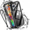 W7ETBEN iPhone 15 Pro Max Case, [IP68 Waterproof] Built-in Screen Protector [10FT Military Shockproof] [Dustproof] 360 Full Body Dropproof Phone Case for iPhone 15 Pro Max 6.7 inch-Black