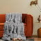 Paco Home Deko Wohnzimmer Decke Kuscheldecke Tagesdecke Waschbar Boho Aesthetic Sofadecke Schlafzimmer Modern Flauschig Waschbar, Farbe:Grau, Größe:200x240cm