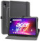 MAMA MOUTH Funda para Acer Iconia Tab P11 Funda,Cuero Sintético Rotación de 360 Grados de Función de Soporte Case Coque para Acer Iconia Tab P11 11 Pulgadas Tablet,Negro