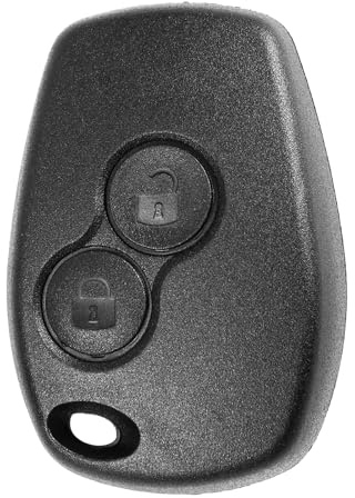 XUKEY Auto Schlüssel Gehäuse für Renault Dacia, VAC102/NE73 2 Tasten Autoschlüssel Gehäuse Ersatz für Reparatur, Fernbedienung Schlüsselgehäuse für Renault Dacia Logan, Sandero, Duster, Lodgy