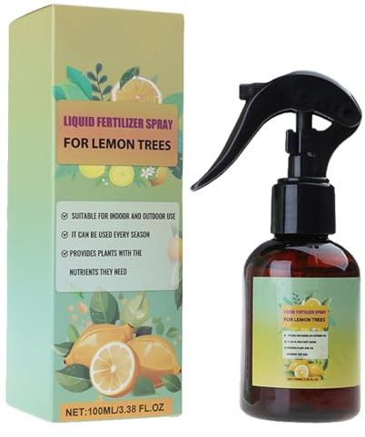 Limtula Professionelle Zimmerpflanzen-Sprühdünger für den Garten, Mischung, Zerstäuben, Zitronenbaum-Spray, konzentriert, verbessert das Wachstum